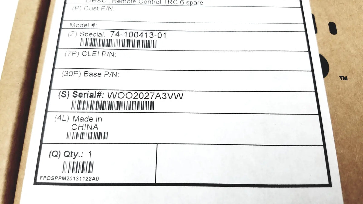 Cisco CTS-RMT-TRC6 Remote for TelePresence