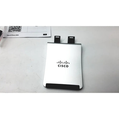 Silver cisco ip phone 8800 key expansion module with black accents and minimalist design for enhanced functionality