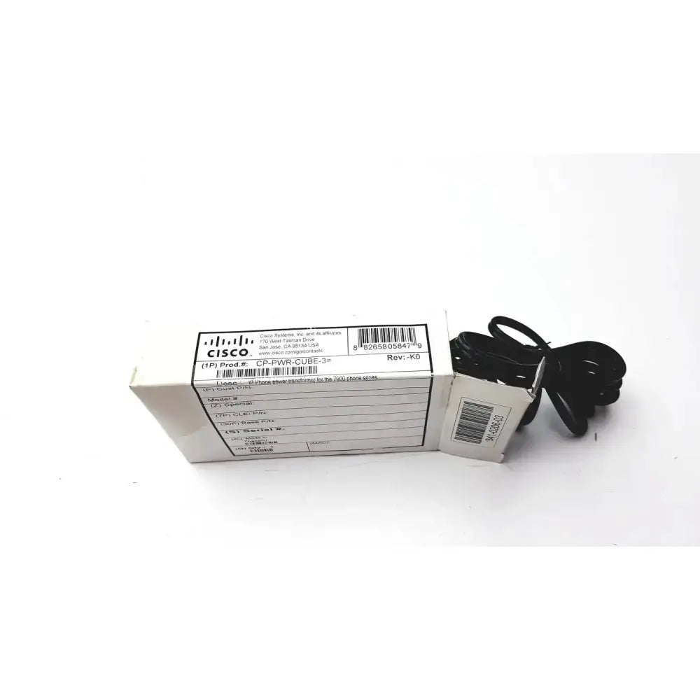 Cisco IP Phone Power Supply CP-PWR-CUBE-3 Power Supply, second-hand product photo 1