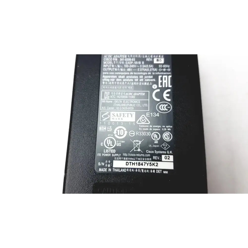 Cisco IP Phone Power Supply CP-PWR-CUBE-3 Power Supply, second-hand product photo 7