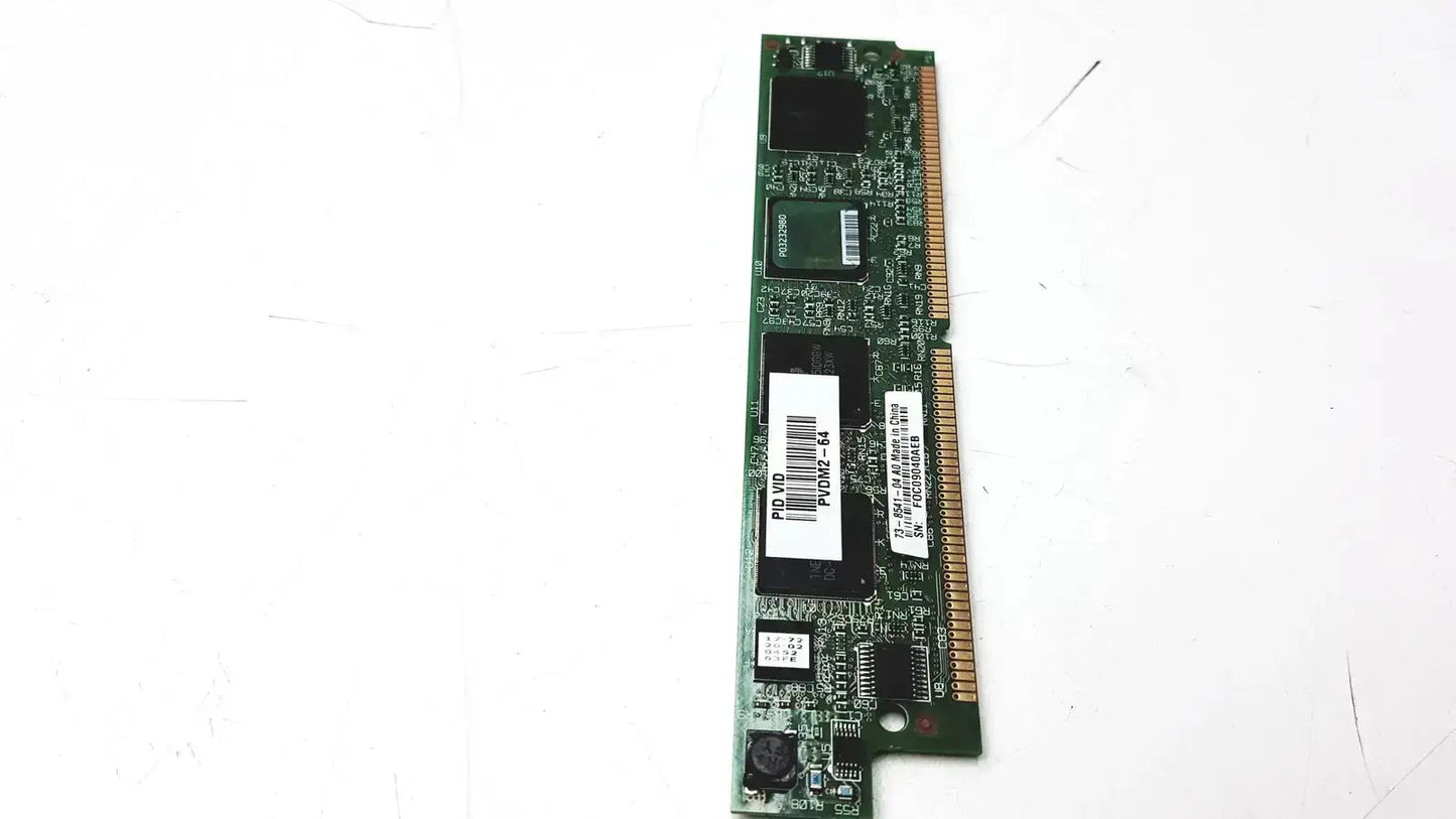 Cisco PVDM2-64 High Density 64-Channel Packet Fax & Voice DSP Module DSP Module, second-hand product photo 2