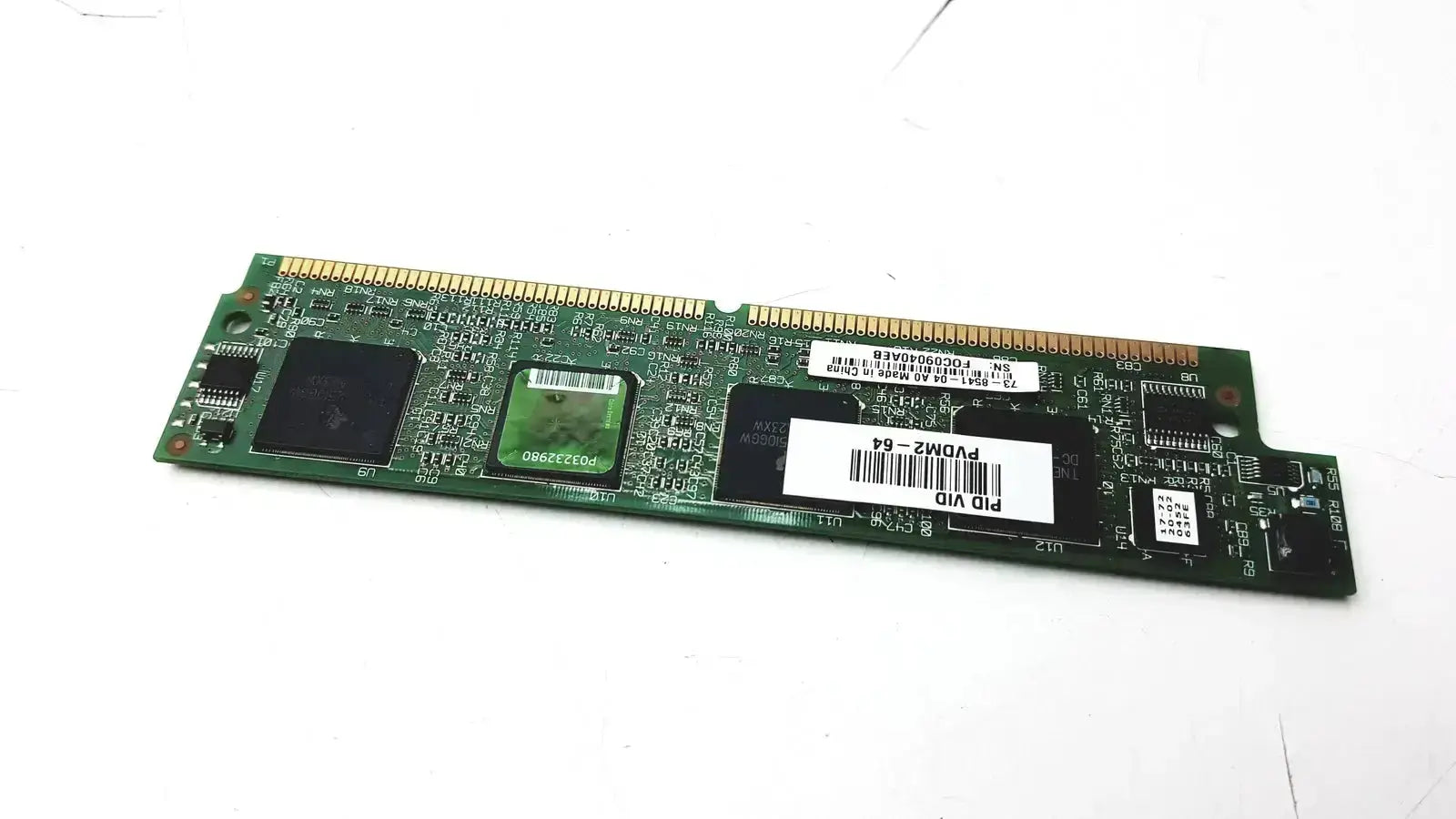 Cisco PVDM2-64 High Density 64-Channel Packet Fax & Voice DSP Module DSP Module, second-hand product photo 3