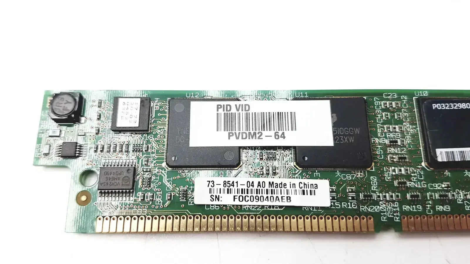 Cisco PVDM2-64 High Density 64-Channel Packet Fax & Voice DSP Module DSP Module, second-hand product photo 5
