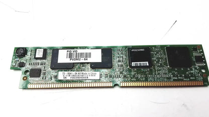 Cisco PVDM2-64 High Density 64-Channel Packet Fax & Voice DSP Module DSP Module, second-hand product photo 1
