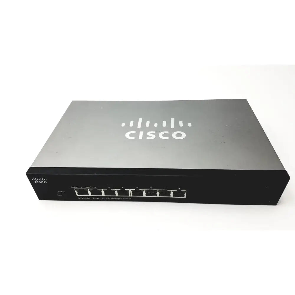 Reuse Medical Cisco SF300-8, 8-Port 10/100 Managed Switch Other Consumer Electronics, second-hand product photo 1