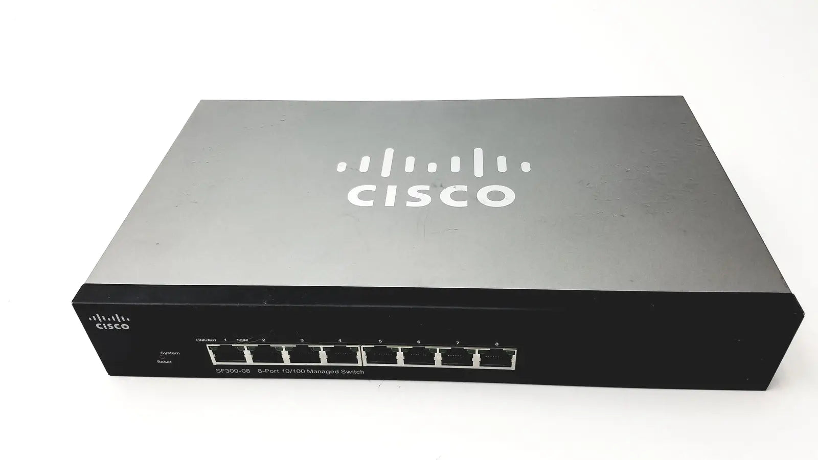 Reuse Medical Cisco SF300-8, 8-Port 10/100 Managed Switch Other Consumer Electronics, second-hand product photo 1