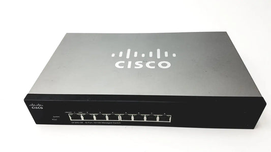 Reuse Medical Cisco SF300-8, 8-Port 10/100 Managed Switch Other Consumer Electronics, second-hand product photo 1