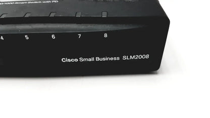 CISCO SLM2008 8-Port Gigabit 10/100/1000 Smart Switch PD Network Switch, as-is (for parts) product photo 3
