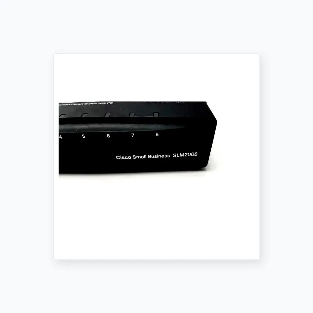 CISCO SLM2008 8-Port Gigabit 10/100/1000 Smart Switch PD Network Switch, as-is (for parts) product photo 3