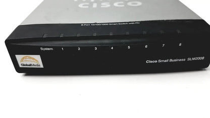 CISCO SLM2008 8-Port Gigabit 10/100/1000 Smart Switch PD Network Switch, as-is (for parts) product photo 1