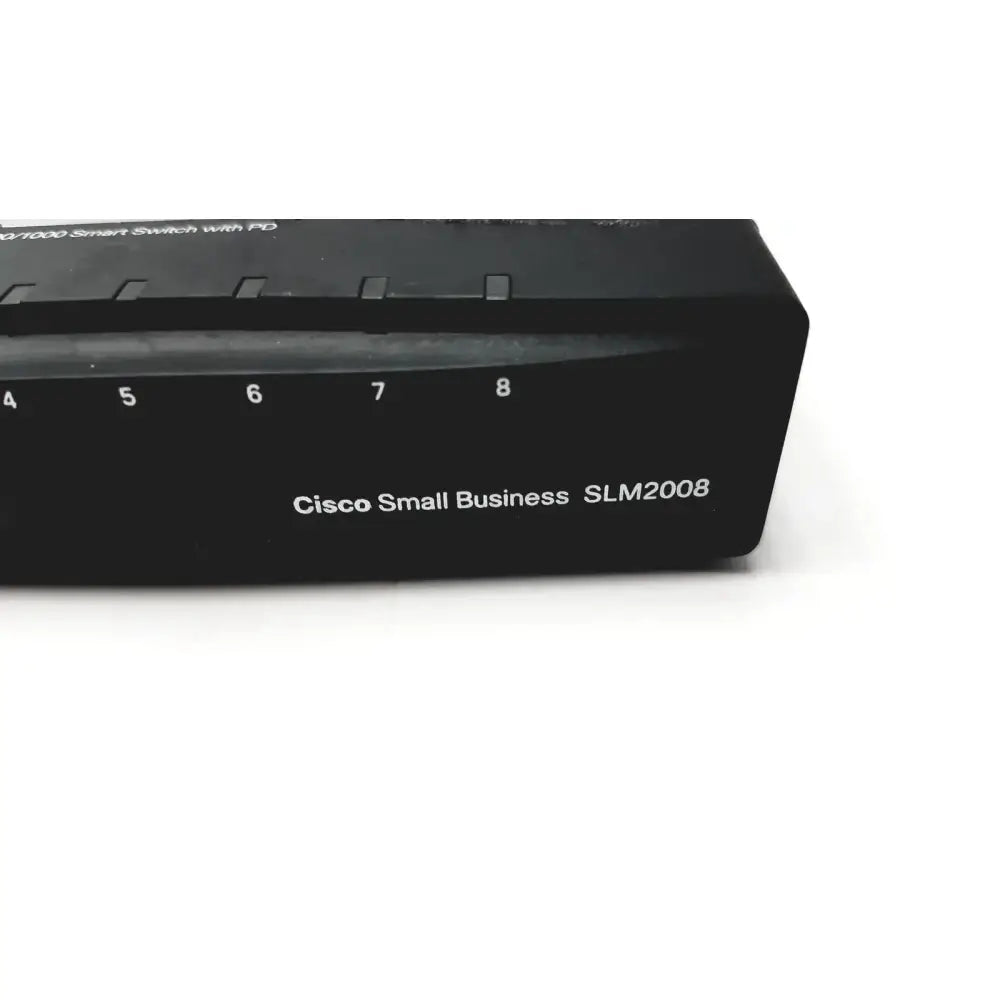 CISCO SLM2008 8-Port Gigabit 10/100/1000 Smart Switch PD Network Switch, as-is (for parts) product photo 3