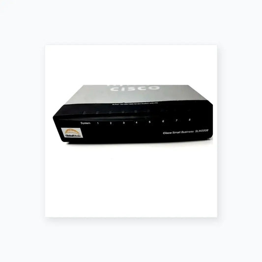 CISCO SLM2008 8-Port Gigabit 10/100/1000 Smart Switch PD Network Switch, as-is (for parts) product photo 1