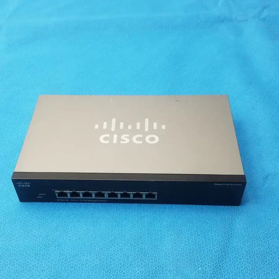 Cisco Small Business SF300-08 Network Switch Network Switch, second-hand product photo 1