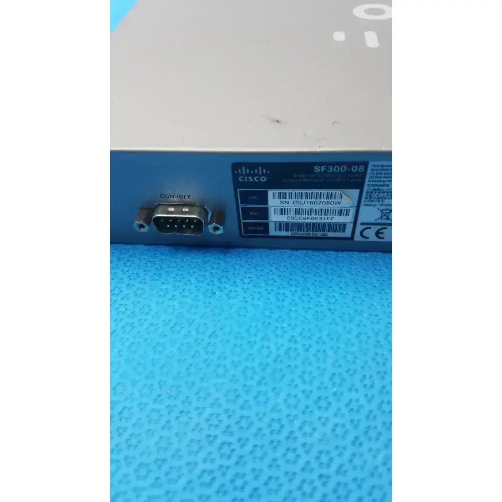 Cisco Small Business SF300-08 Network Switch Network Switch, second-hand product photo 4