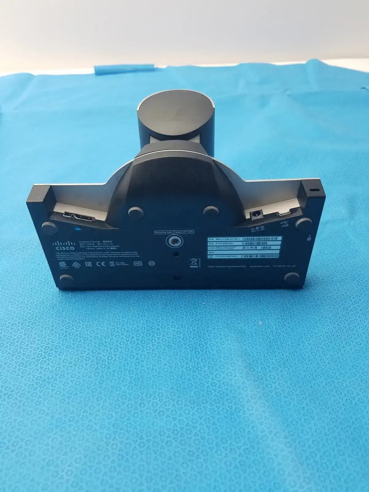 Cisco TelePresence CTS-PHD1080P4XS2 TelePresence Camera, second-hand product photo 5