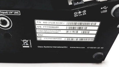 Cisco Telepresence TTC8-05 Precision HD 1080p Camera - Untested Telepresence Camera, as-is (for parts) product photo 12