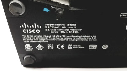 Cisco Telepresence TTC8-05 Precision HD 1080p Camera - Untested Telepresence Camera, as-is (for parts) product photo 13