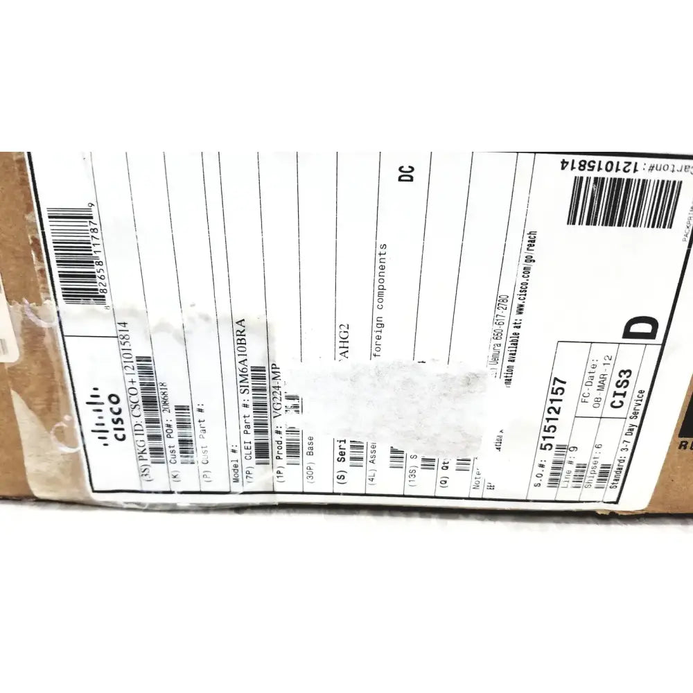 Cisco VG224 24-Port Voice Over IP Analog Phone Gateway VoIP Analog Phone Gateway, second-hand product photo 2
