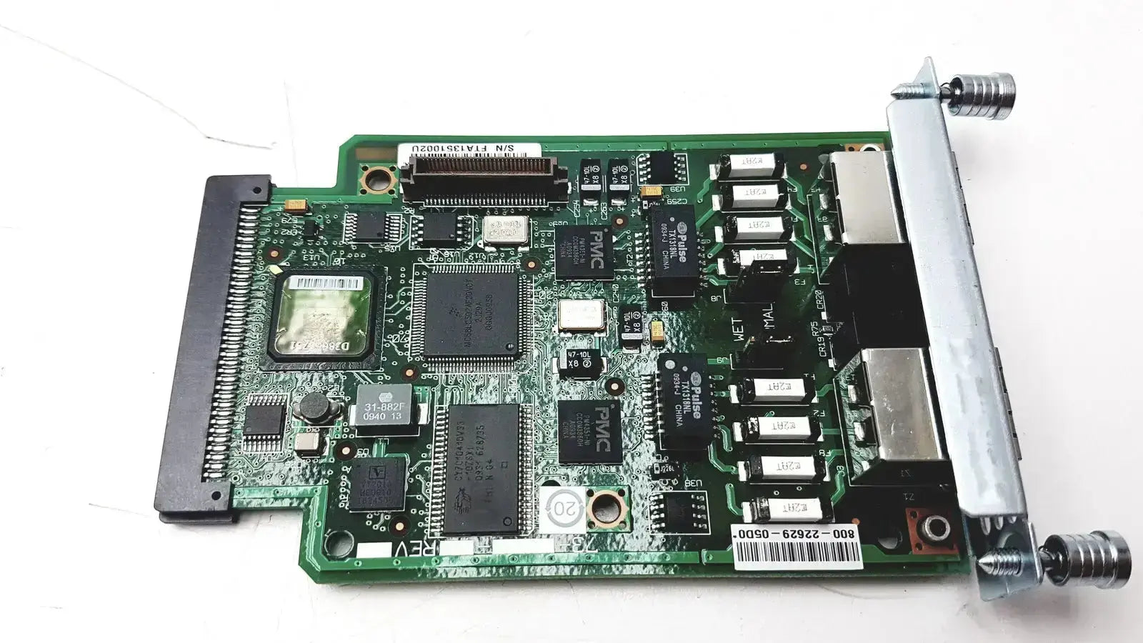 Cisco VWIC2 2MFT-T1/E1 2-Port WAN.VOICE Multiflex Module Network Interface Module, second-hand product photo 2