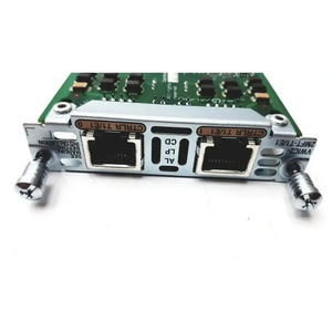 Cisco VWIC2 2MFT-T1/E1 وحدة اتصال WAN صوتية متعددة المنافذ ثنائية المنافذ