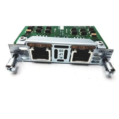 Cisco VWIC2 2MFT-T1/E1 2-Port WAN.VOICE Multiflex Module Network Interface Module, second-hand product photo 1