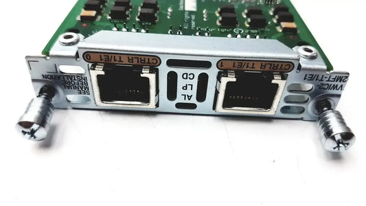 Cisco VWIC2 2MFT-T1/E1 2-Port WAN.VOICE Multiflex Module Network Interface Module, second-hand product photo 1