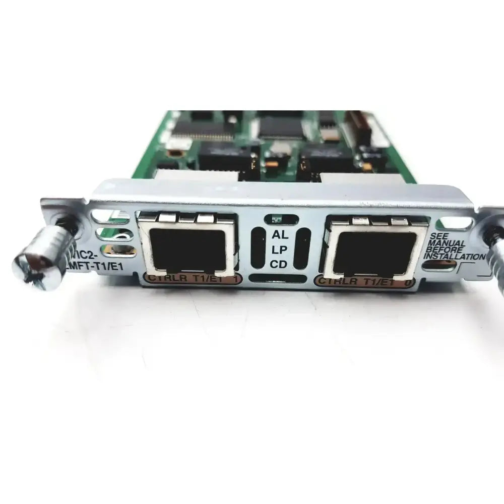 Cisco VWIC2 2MFT-T1/E1 2-Port WAN.VOICE Multiflex Module Network Interface Module, second-hand product photo 10