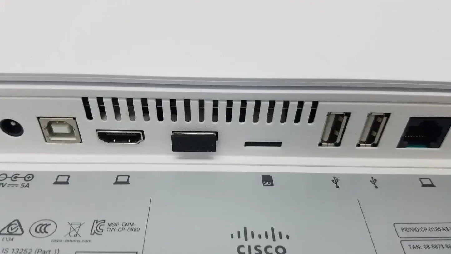 Cisco Webex DX80 Video Collaboration Touch Screen System Video Collaboration System, as-is (for parts) product photo 2