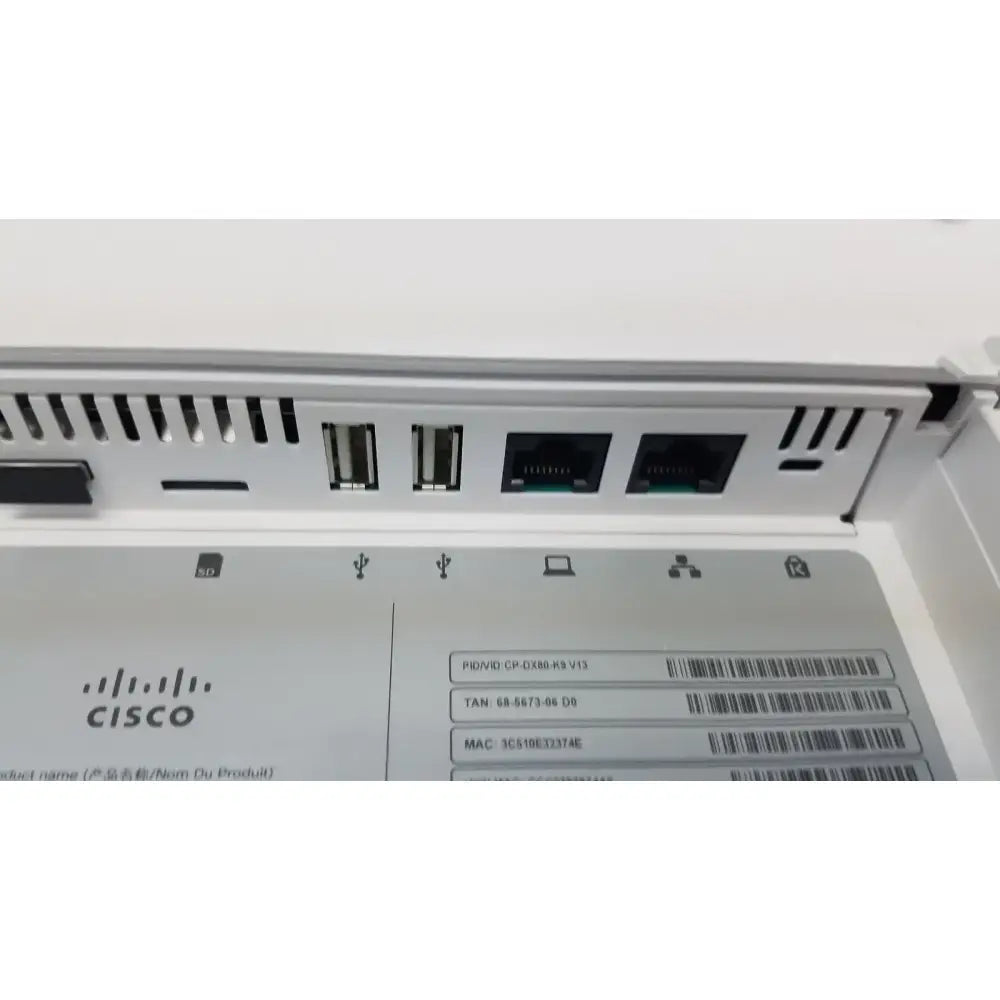Cisco Webex DX80 Video Collaboration Touch Screen System Video Collaboration System, as-is (for parts) product photo 3