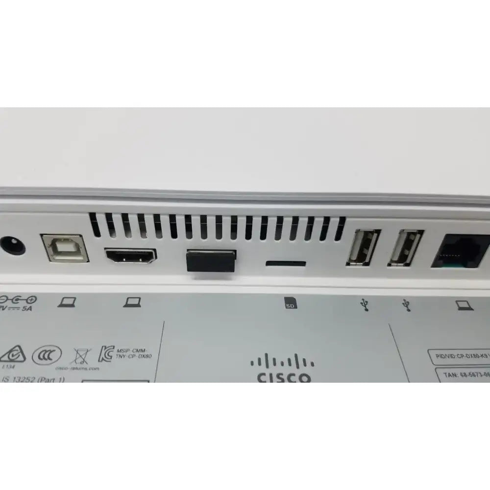 Cisco Webex DX80 Video Collaboration Touch Screen System Video Collaboration System, as-is (for parts) product photo 2