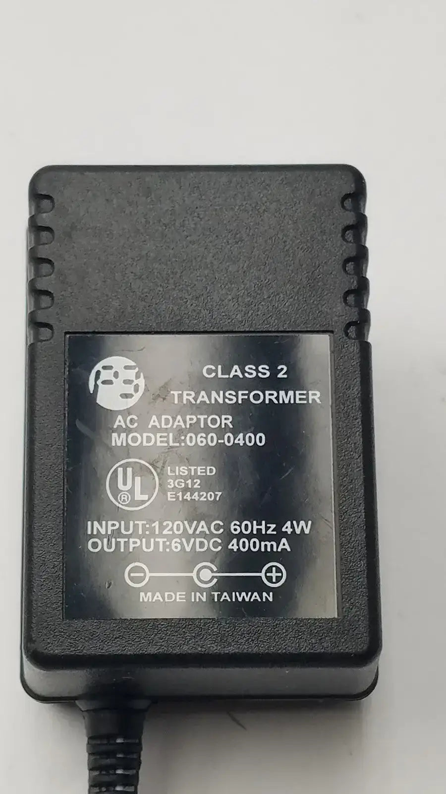 Generic Class 2 Transformer Output 6VDC AC Adaptor Model 060-0400 AC/DC Power Adapter, second-hand product photo 3