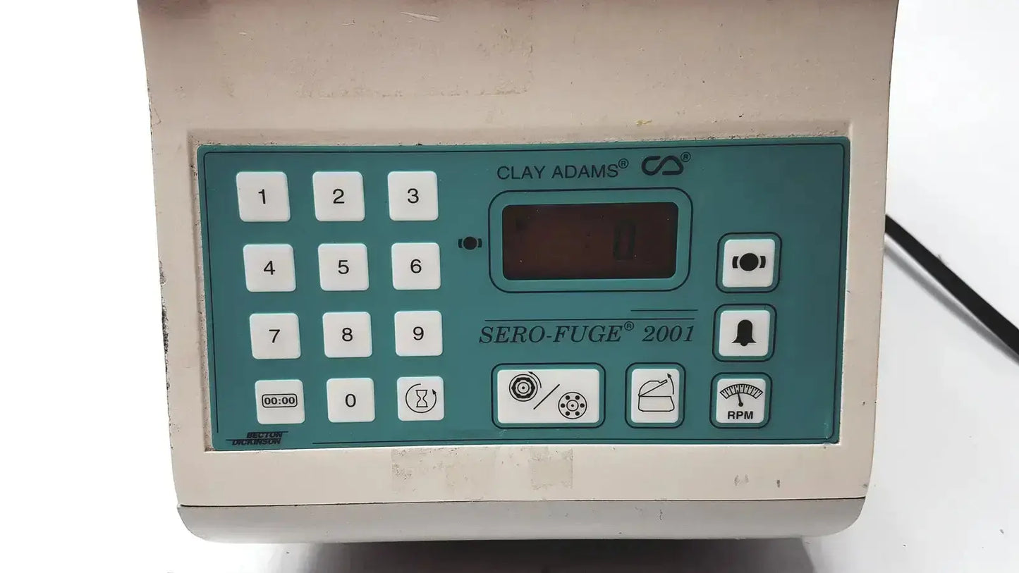 Clay Adams Becton Dickinson Sero-Fuge 2001 Centrifuge Centrifuge, second-hand product photo 5