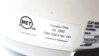 Clay Adams Becton Dickinson Sero-Fuge 2001 Centrifuge Centrifuge, second-hand product photo 10