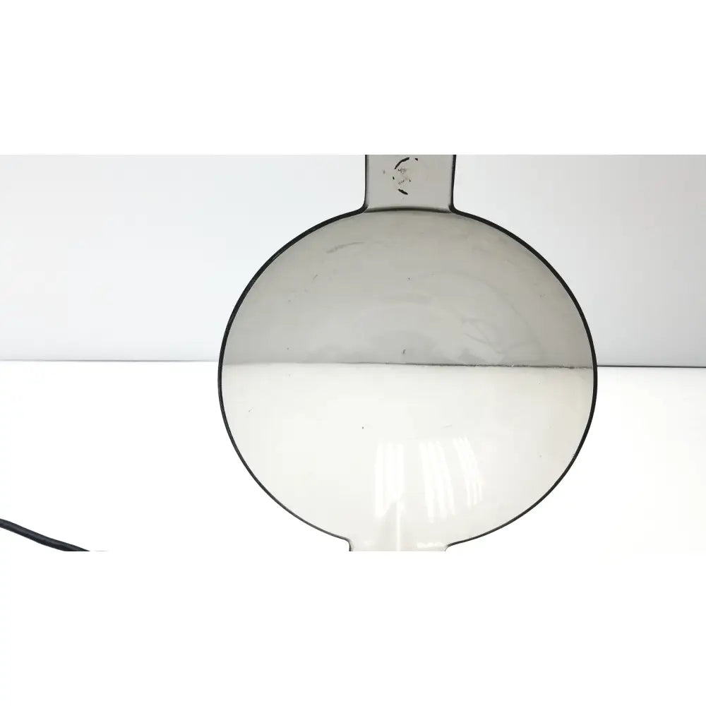 Clear glass round-bottomed flask with narrow neck and black rim for clay adams roche model 0171 reuse medical centrifuge