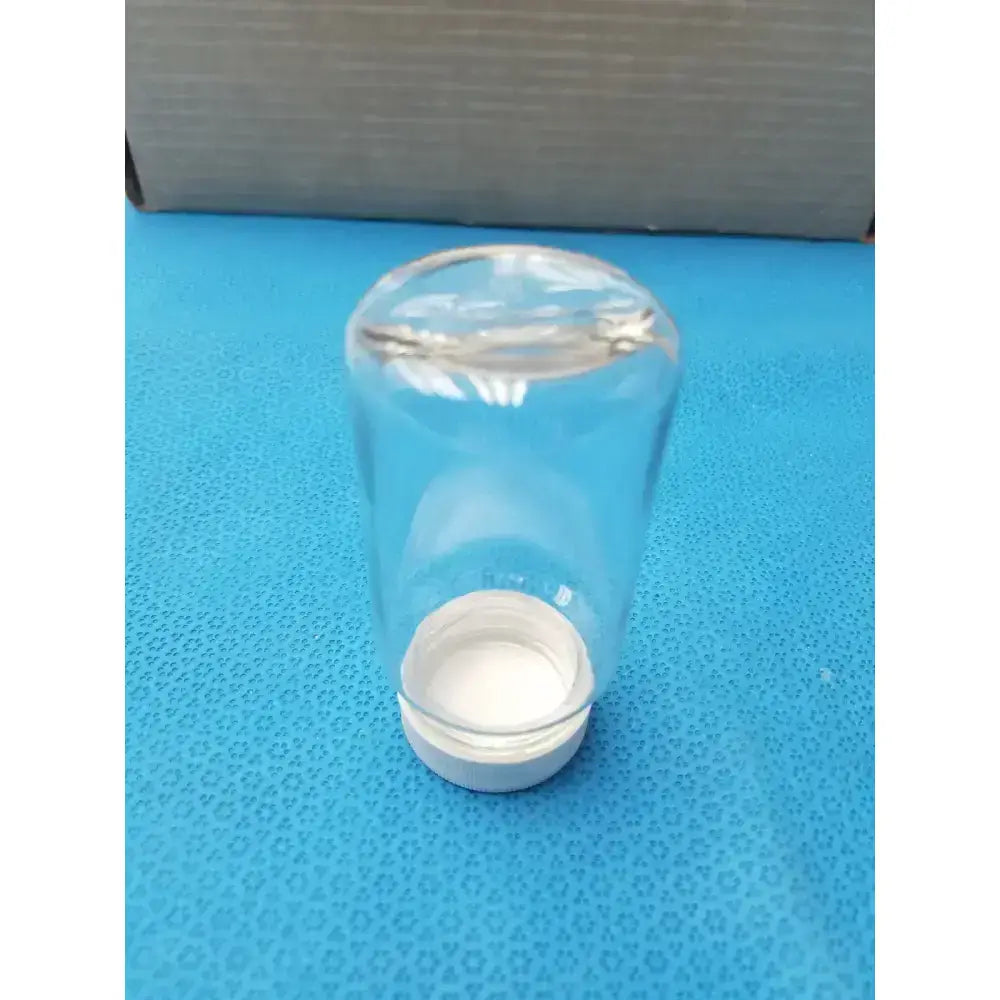 Generic Clear PET Wide Mouth Packer Bottles with White Screw Top Cap - Lot of 24 Laboratory Bottles, second-hand product photo 8