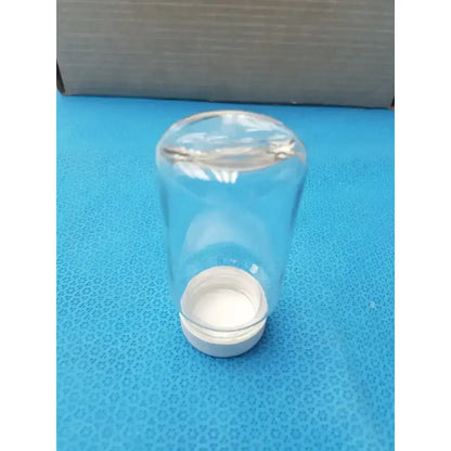 Generic Clear PET Wide Mouth Packer Bottles with White Screw Top Cap - Lot of 24 Laboratory Bottles, second-hand product photo 8