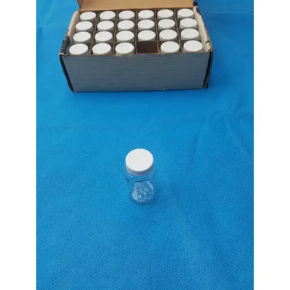 Generic Clear PET Wide Mouth Packer Bottles with White Screw Top Cap - Lot of 24 Laboratory Bottles, second-hand product photo 4