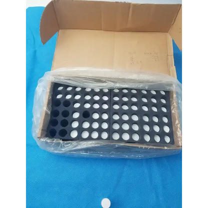 Generic Clear PET Wide Mouth Packer Bottles with White Screw Top Cap - Lot of 24 Laboratory Bottles, second-hand product photo 11