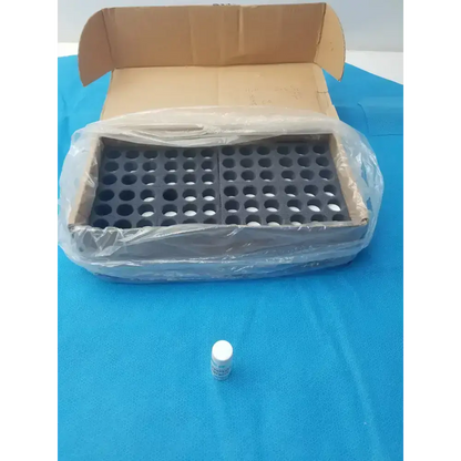 Generic Clear PET Wide Mouth Packer Bottles with White Screw Top Cap - Lot of 24 Laboratory Bottles, second-hand product photo 12