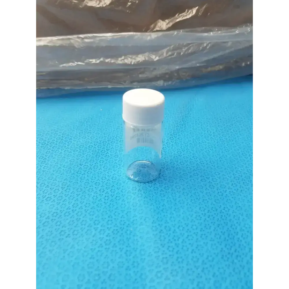Unbranded Clear PET Wide Mouth Packer Bottles with White Screw Top Cap - Lot of 64 Packer Bottles, second-hand product photo 6