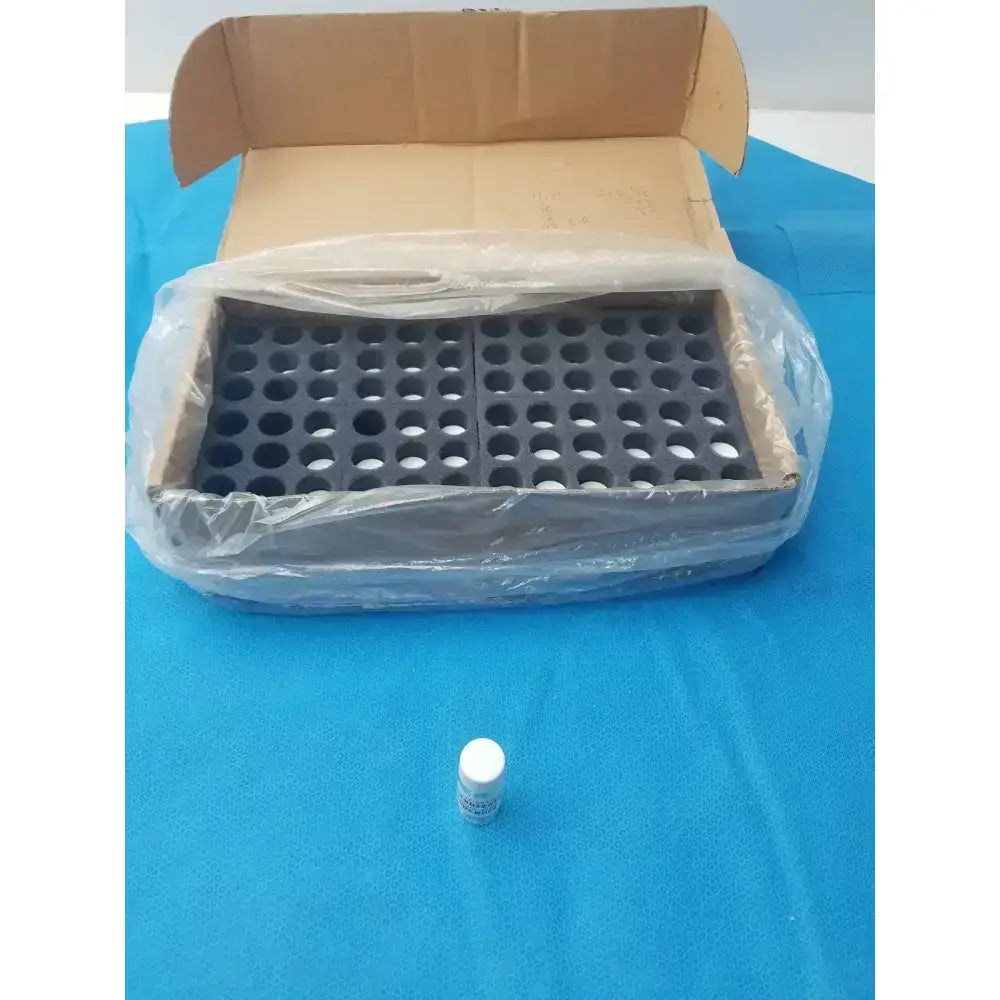 Unbranded Clear PET Wide Mouth Packer Bottles with White Screw Top Cap - Lot of 64 Packer Bottles, second-hand product photo 3