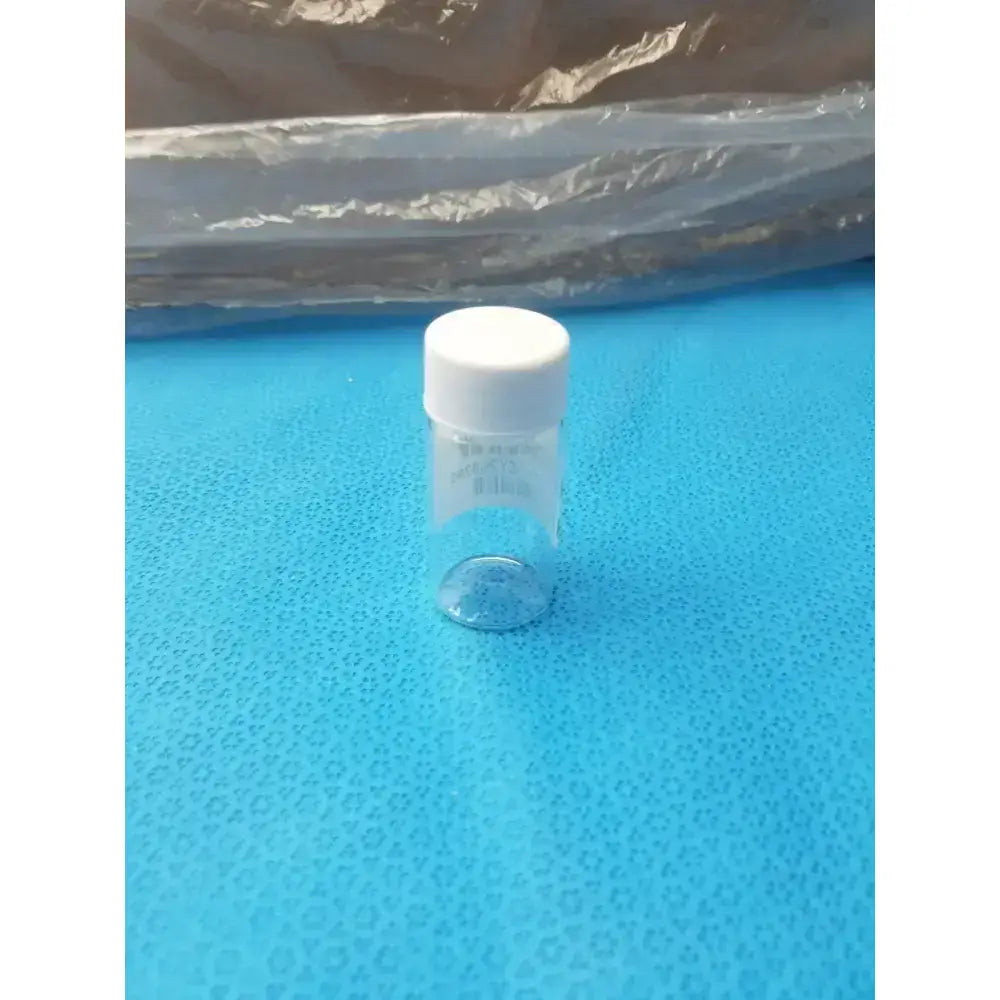 Unbranded Clear PET Wide Mouth Packer Bottles with White Screw Top Cap - Lot of 64 Packer Bottles, second-hand product photo 6