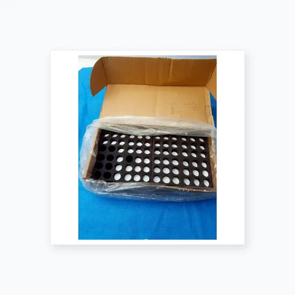 Unbranded Clear PET Wide Mouth Packer Bottles with White Screw Top Cap - Lot of 64 Packer Bottles, second-hand product photo 4