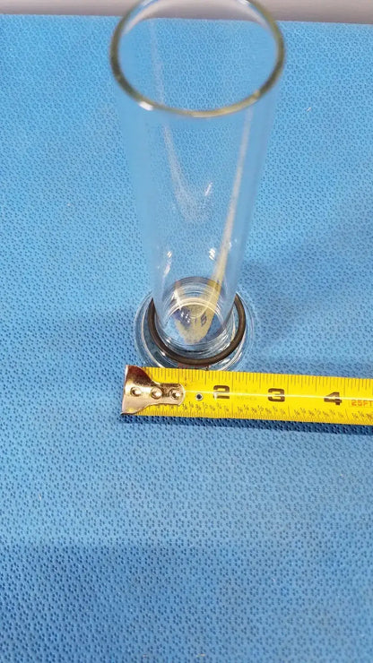 KONTES CLEAR-SEAL JOINT SIZE 30 SOCKET Borosilicate Glass Laboratory Glassware Part, second-hand product photo 2