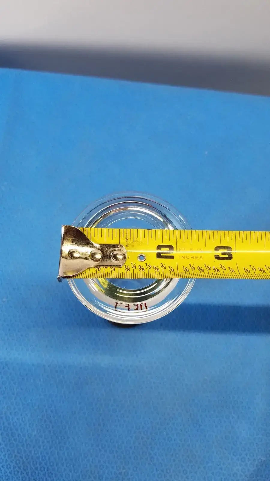 KONTES CLEAR-SEAL JOINT SIZE 30 SOCKET Borosilicate Glass Laboratory Glassware Part, second-hand product photo 3