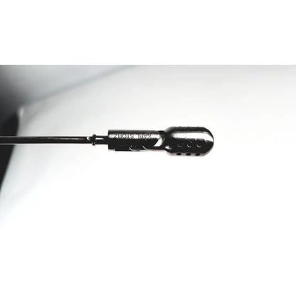 Black metal microphone engraved karl stoch featured in clickline forceps insert surgical instrument replacement part