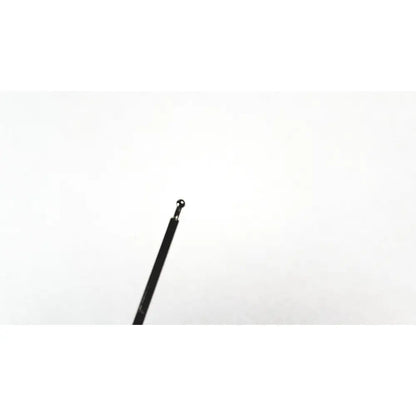 Black metal comedone extractor with rounded tip clickline forceps insert for surgical instrument replacement