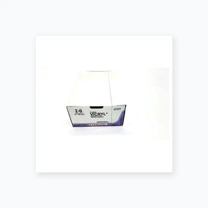 Coated Undyed Braided J111T, 2-0 18" Surgical Suture, second-hand product photo 1