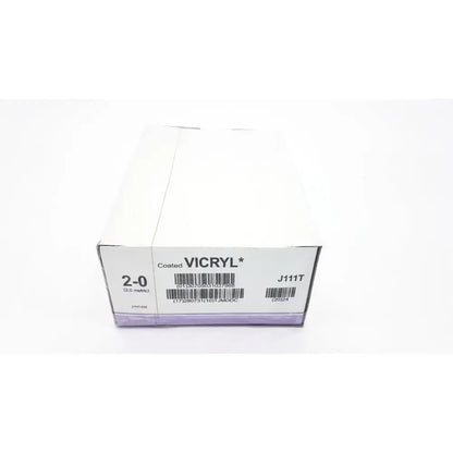 Coated Undyed Braided J111T, 2-0 18" Surgical Suture, second-hand product photo 3