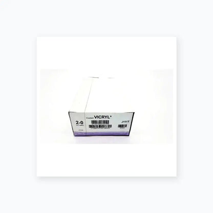 Coated Undyed Braided J111T, 2-0 18" Surgical Suture, second-hand product photo 3